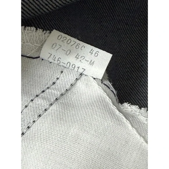 Vintage Levis 746 Student Bell Bottom Jeans Mens 28x36 Blue Dura Plus 70s